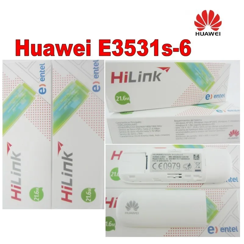 Unlocked Huawei Hilink E3531 3G GSM USB Broadband Modem HSPA+ 21 Mbps New portable router