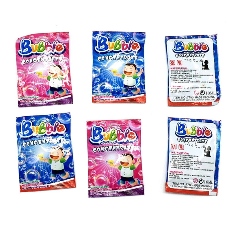 100ml Concentrate Bubbles Liquid Soap Water Bubble Gun Accessories for Children Kids
