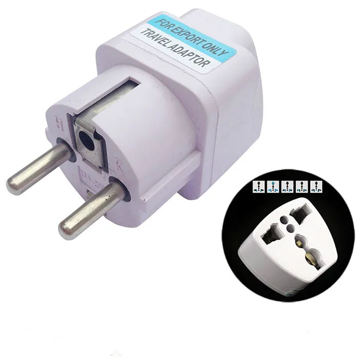 Новый универсальный адаптер Великобритания США AU в ЕС AC Розетка Usb умный