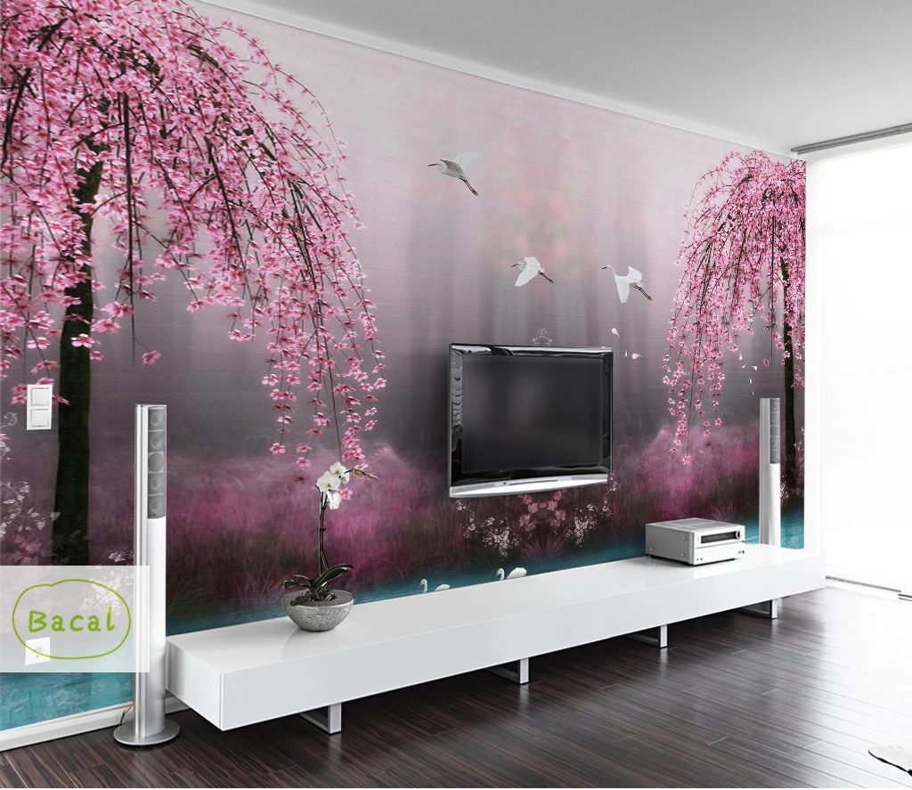 Cherry Blossom Wall Design
