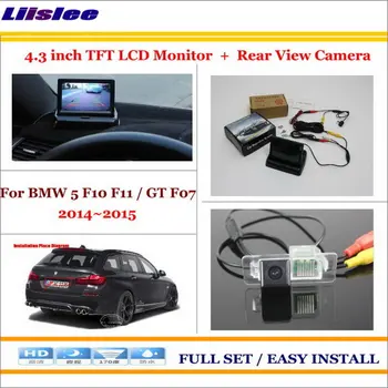 

Auto Camera For BMW 5 F10 F11 GT F07 2014 2015 Car Reverse Camera 4.3" TFT LCD Monitor Screen Parking System