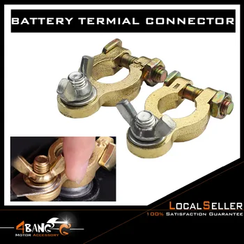 

5 x Auto Battery Terminal Clamp Clip Connector Cables Pure Copper Protector