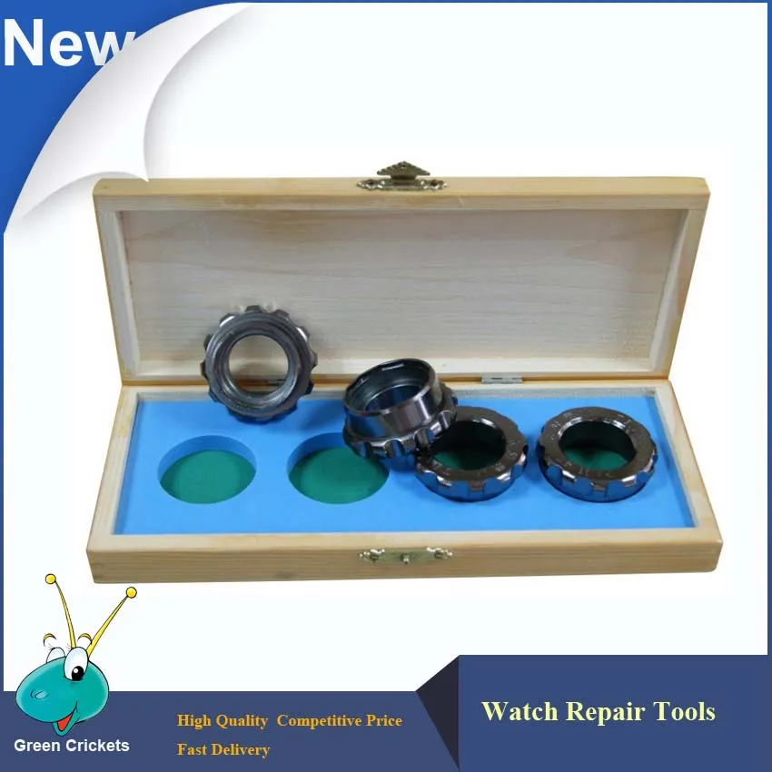 

Free Shipping 4 in 1 Watch Back Opener Tools Box,40mm~47mm 4 Type Big Size Watch Opener,Closer