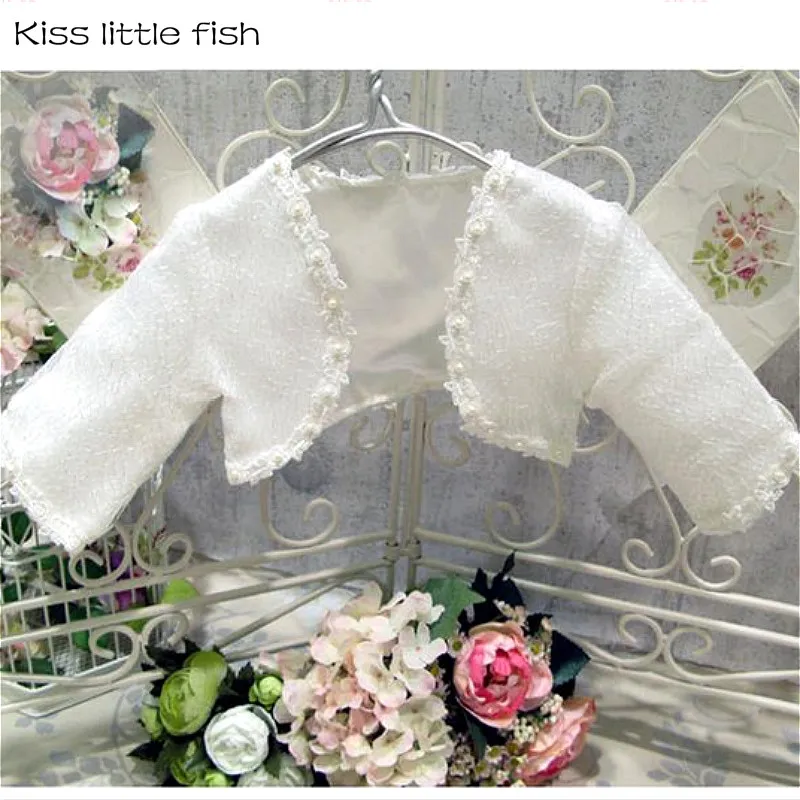 Girls wedding bolero party dress jackets