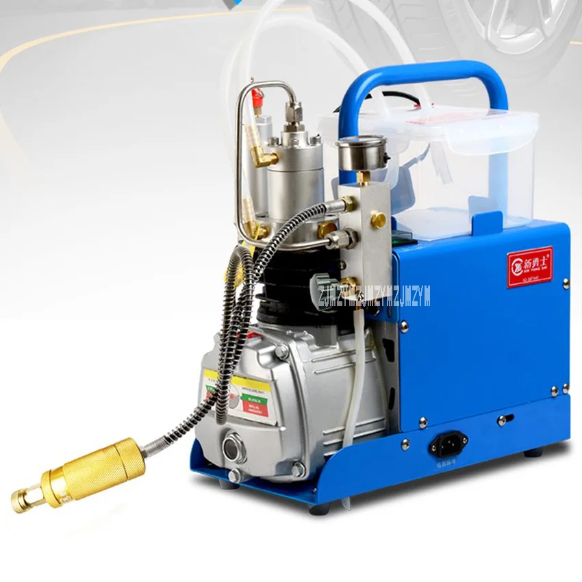 

New Arrival Automatic Shutdown Type High Pressure Pusher 30MPa 1.6KW Mini High Pressure Electric Air Pump Compressor 220V Hot