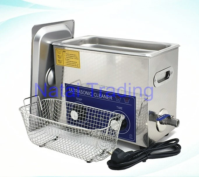 US $138.00 stainless steel 180W 6L diesel injector cleaning machine ultrasonic cleaner for common rail injector repair tool