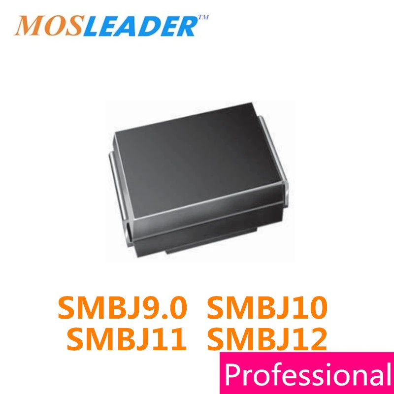 Mosleader 750 шт. DO214AA SMB SMBJ9.0 SMBJ9.0A SMBJ9.0CA SMBJ10 SMBJ10A SMBJ10CA SMBJ11 SMBJ11A SMBJ11CA SMBJ12 SMBJ12A SMBJ12CA |