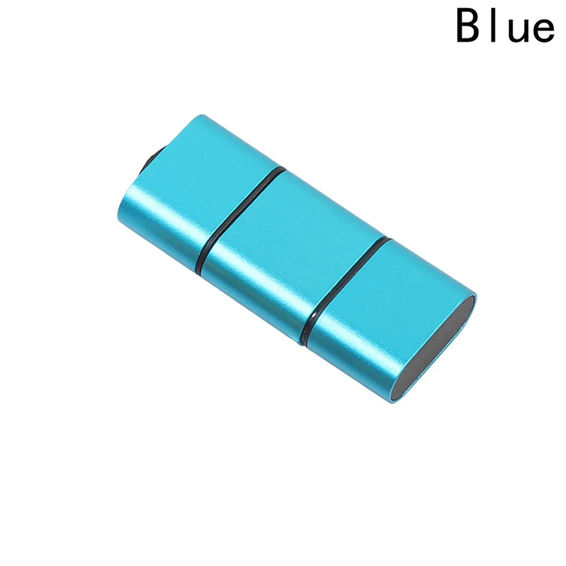 USB OTG адаптер 2 в 1 USB 2,0 Micro USB адаптер типа OTG C конвертер Поддержка TF кард-ридер телефонные адаптеры - Цвет: PA1878BL