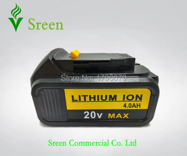 

Power Tool Rechargeable Lithium Ion Battery 4000mAh Replacement for DEWALT 18V DCB200 DCB201 DCB203 DCB204 DCB181 DCB182 DCB180