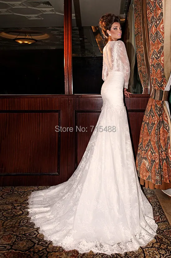 Mermaid Long Sleeve Julie Vino Kleinfeld Bridal Gown Imported From Mermaid Long Sleeve Julie Vino Kleinfeld Bridal Gown Imported From China Custom Made Aliexpress In Turkey Wedding Dresses
