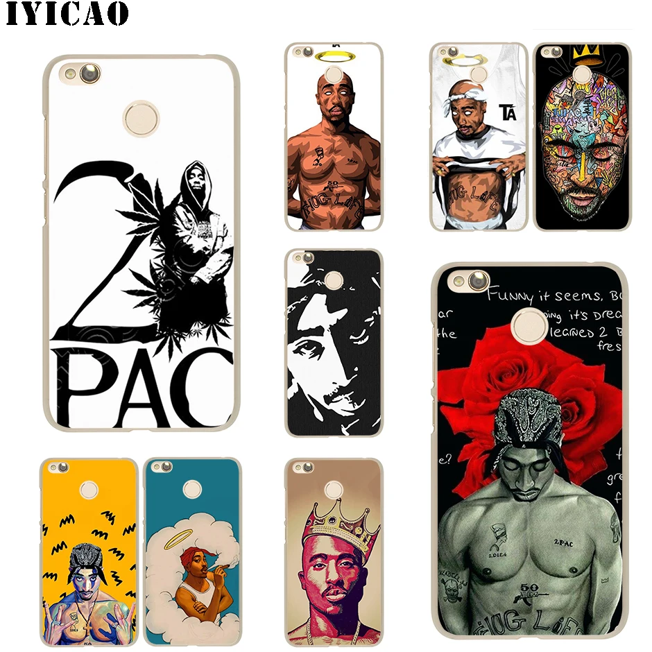 Жесткий чехол IYICAO Tupac Amaru Shakur для Redmi 8A 6A 4A S2 Note 7 3 4X6 5 Pro 5A Prime Plus Go|Чехлы-накладки| |