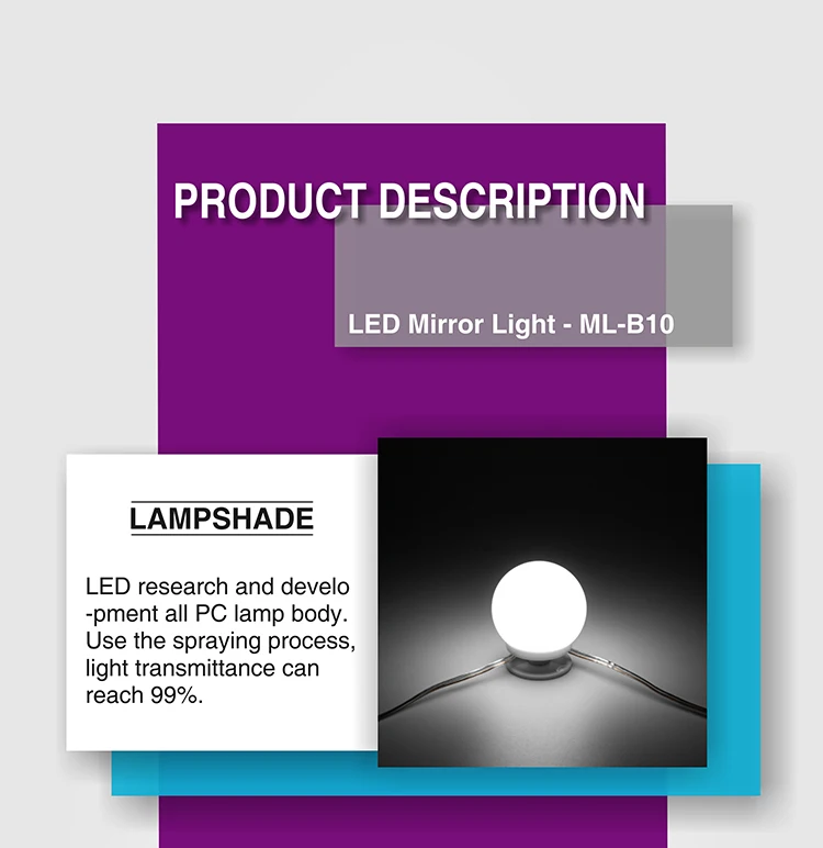LED Mirror Light - ML-B10_03