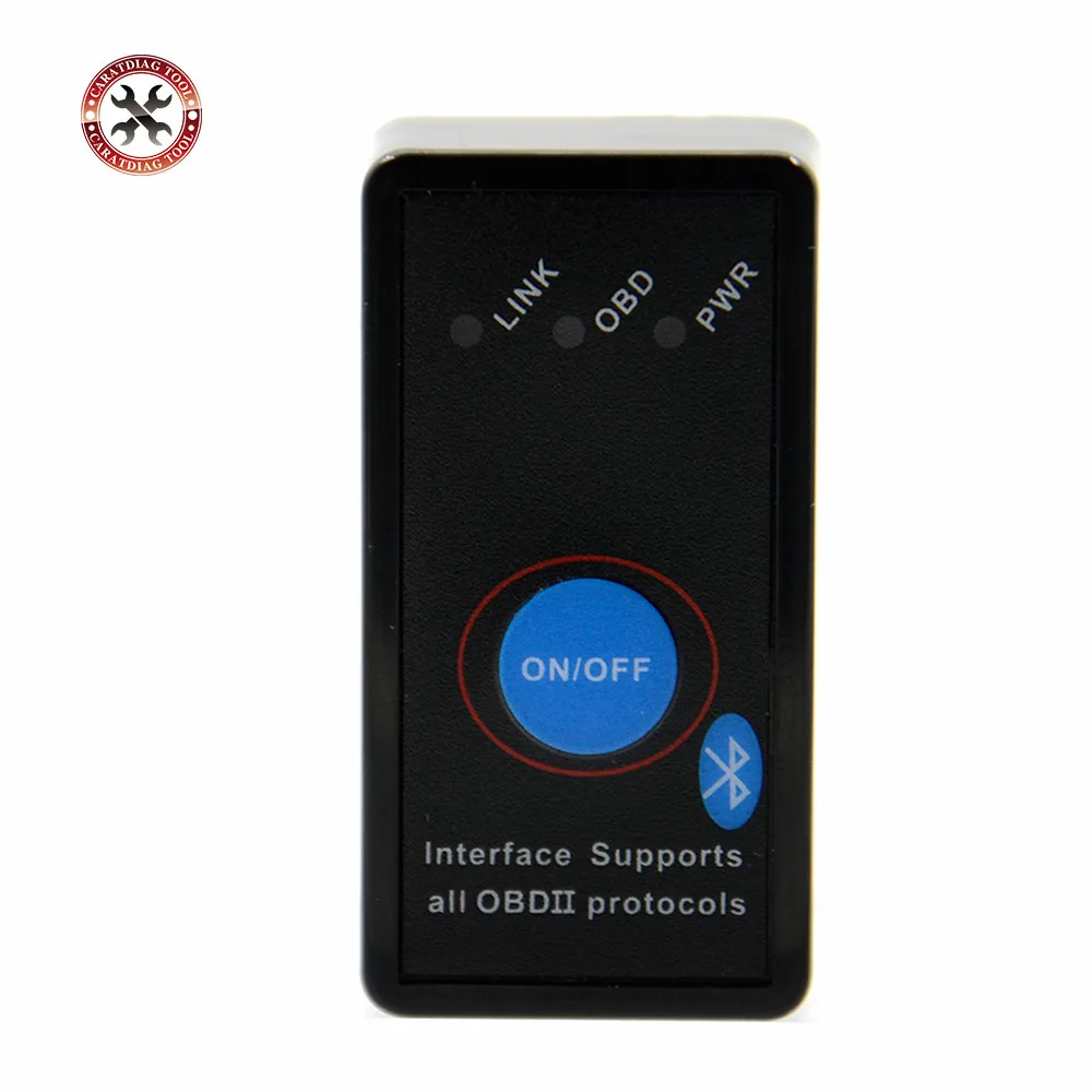 

Super Mini ELM327 with switch ELM 327 Bluetooth OBD2 OBD II CAN-BUS Diagnostic Tool + Switch Works on Android Symbian Windows