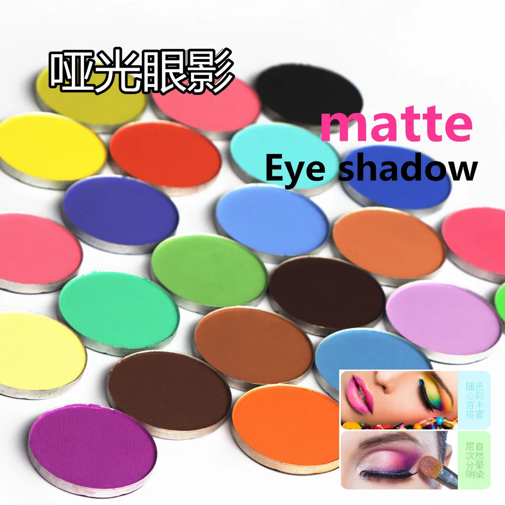 

Wholesale Professional makeup individual single Matte eyeshadow 60pcs