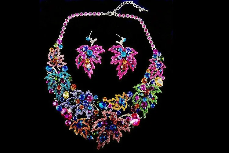 wedding necklace set