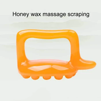 

Good Healthy Body Massager Scraping Resin Bee Wax Plate Scrape Blood Circulation Therapy