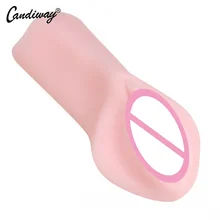 Male Masturbation Toys Mini Realistic Tight Pussy Vagina Strokers sex toys for man compact beginner dildo toys high elastic
