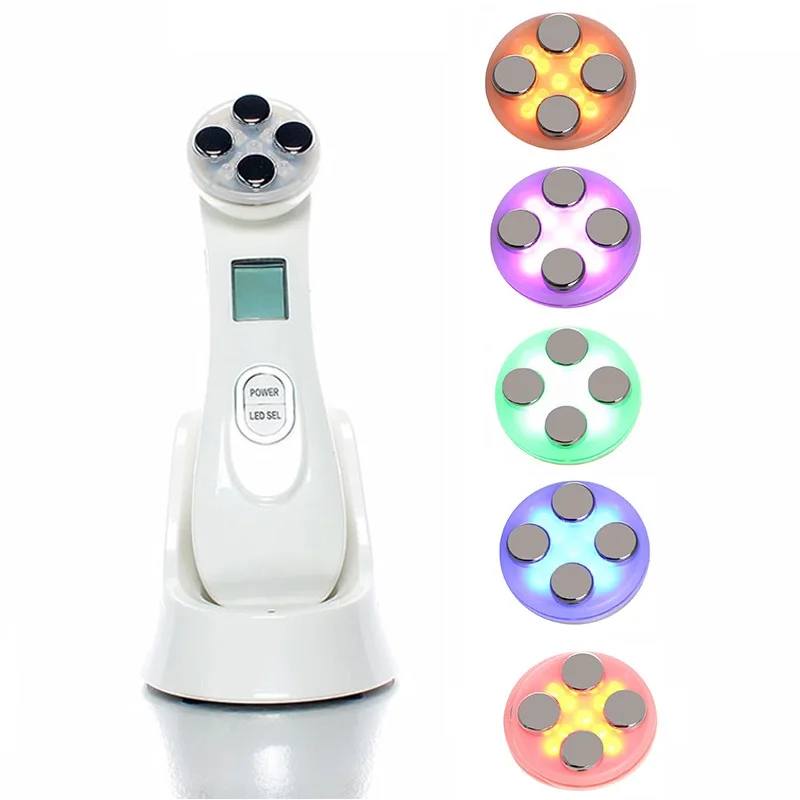 

Pro EMS Mesotherapy Electroporation Machine LED Photon Anti-wrinkle Whitening Face Massager Skin Care Tools Lifting Tightening