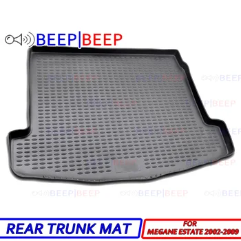 

For Megane Estate 2002-2009 Wagon car trunk liner boot cargo mat tray floor carpet boot cargo rear mat luggage car styling