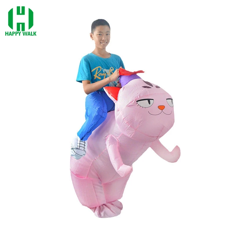 Buy Adult Inflatable Cat Costume Ride on Cat Fan