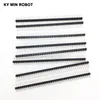10pcs 40 Pin 1x40 Single Row Male 2.54 Breakable Pin Header Connector Strip for Arduino Black ► Photo 3/6