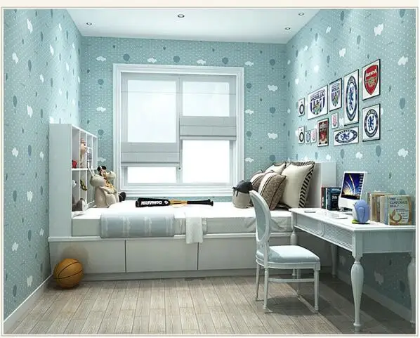 Blue wallpaper (2)