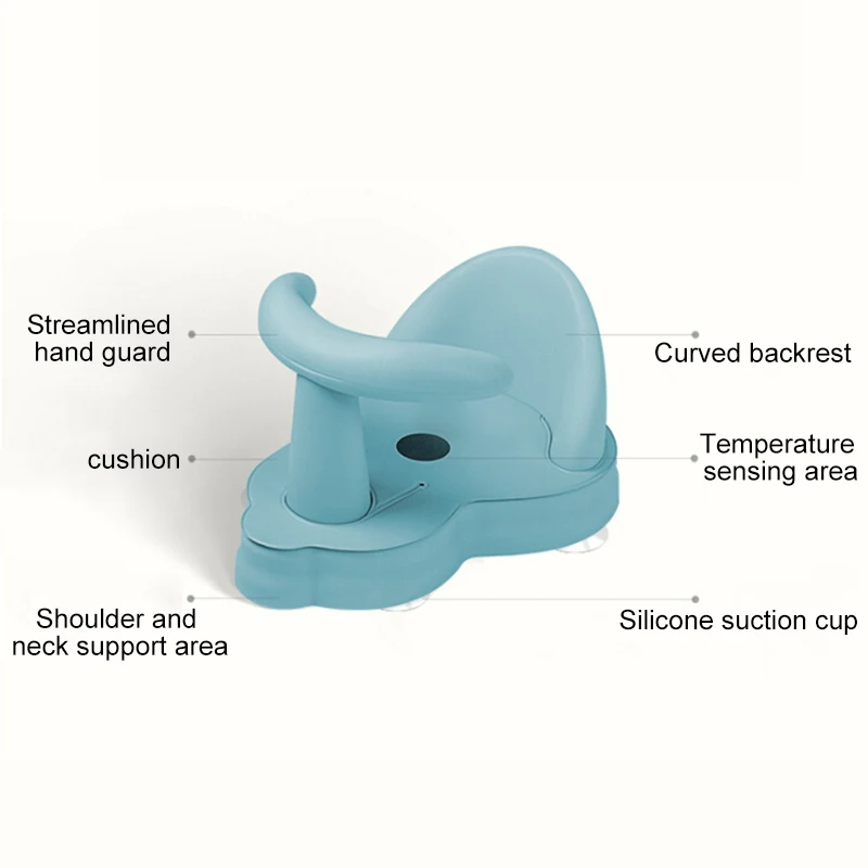 Нескользящий стул нескользящий уход за ребенком во время купания аксессуар новый детская ванночка круг с сиденьем младенческий ребенок