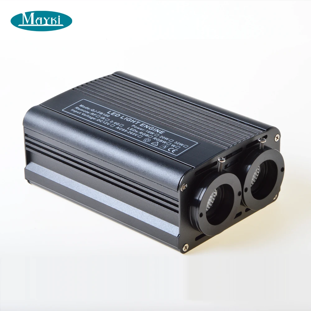 Maykit Высокое качество Dc12v Rgb 32w светодиодное освещение для оптоволокна + 28 клавиш
