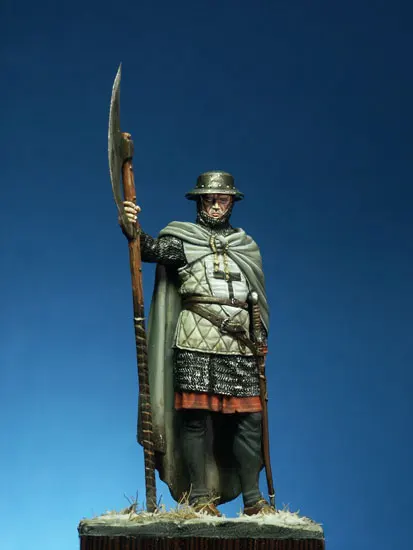 1/32 54mm Resin Figure Model Kit Teutonic Knight Warrior Unpainted Unassambled 