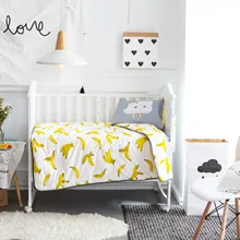 110x140 см детское одеяло ребенка летом одеяло кондиционер одеяло для ребенка кровать детская кровать постельных принадлежностей лебедь банан кактус узор дизайн