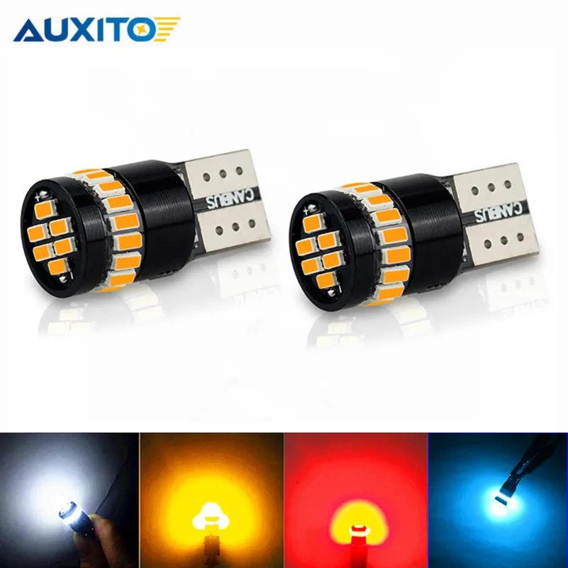 2pcs T10 W5W LED Canbus 168 194 Clearance Parking Lights For Mercedes