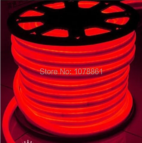 Наружный и внутренний светодиодный светильник гибкий неоновый SMD 5050 80LED s/M F5