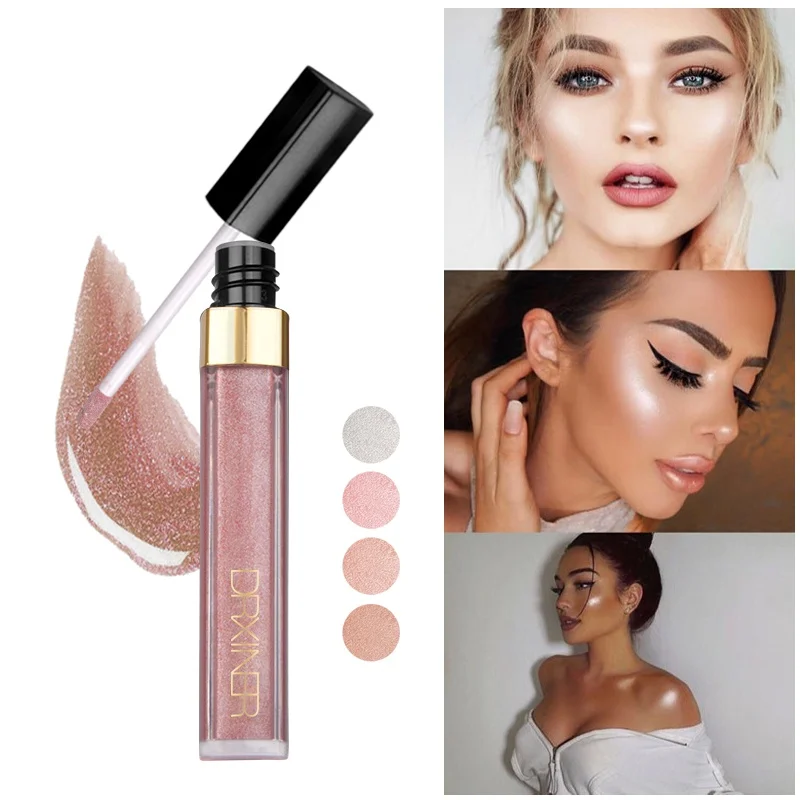 1PC Liquid Highlighter Makeup Moisturizing Waterproof Long-Lasting Shiny Face Highlighter Waterproof Highlighter Liquid 1PC Liquid Highlighter Makeup Moisturizing Waterproof Long-Lasting Shiny Face Highlighter Waterproof Highlighter Liquid
