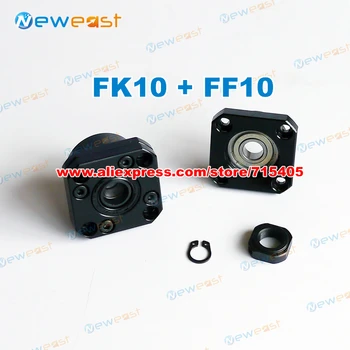 

3Pcs FK10 fixed end support and 3Pcs FF10 end support for ballscrew support CNC XYZ FK10 FF10