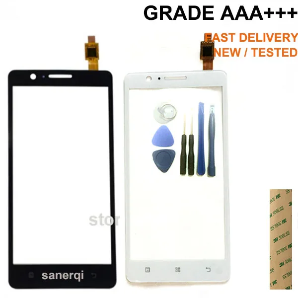 For Lenovo A536 536 Touch Screen Panel 5.0 Inch Digitizer Front Outer Glass Lens Sensor | Мобильные телефоны и аксессуары