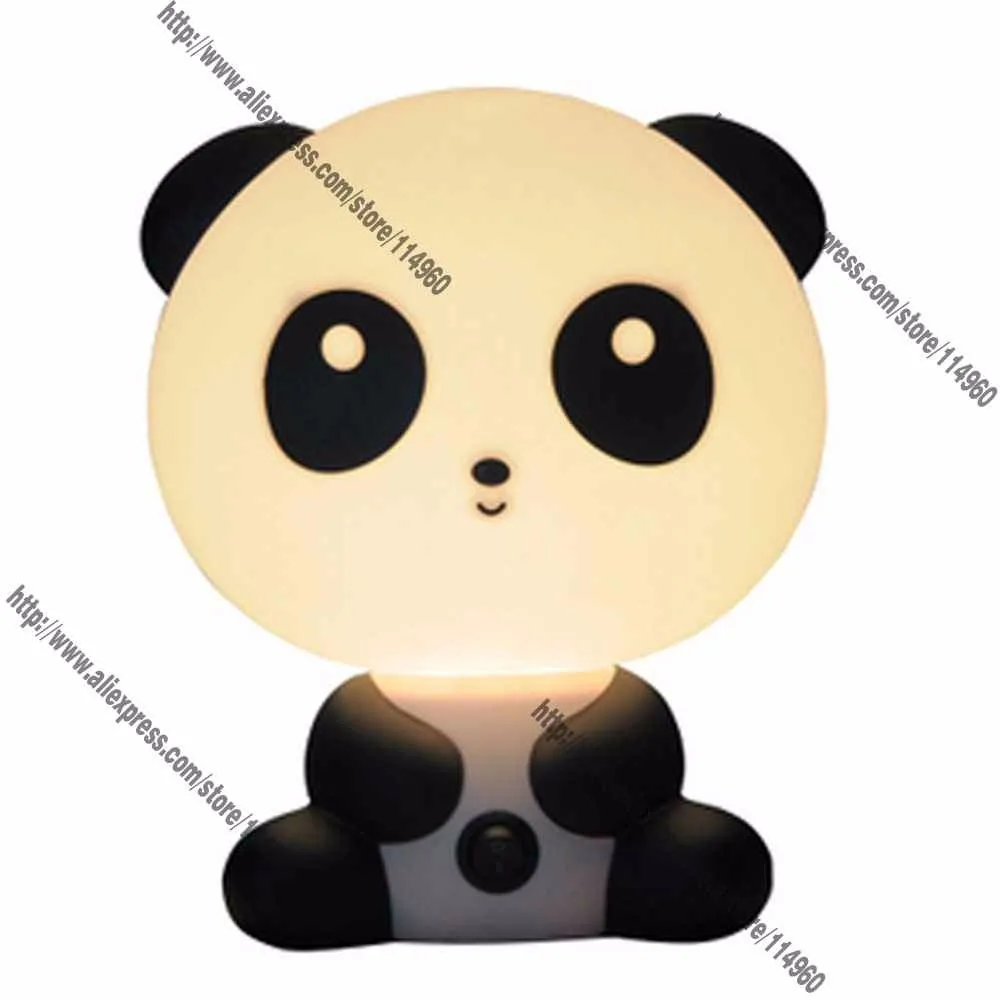 Новая детская комната панда Ночник детская прикроватная лампа ночник лучший для подарков EU AU штекер