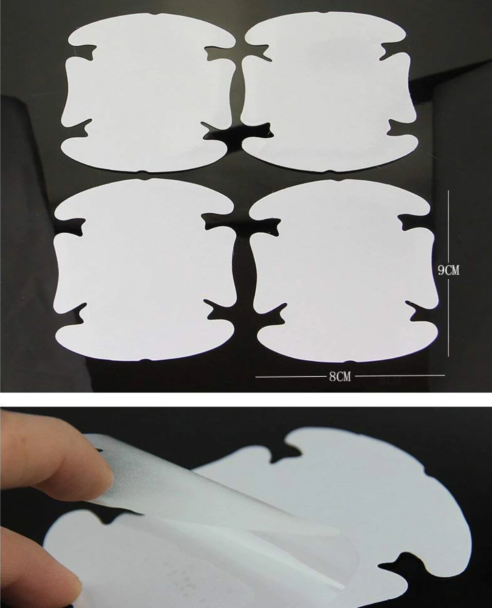 2018 Специальное предложение автомобильные наклейки на дверные ручки пленка для