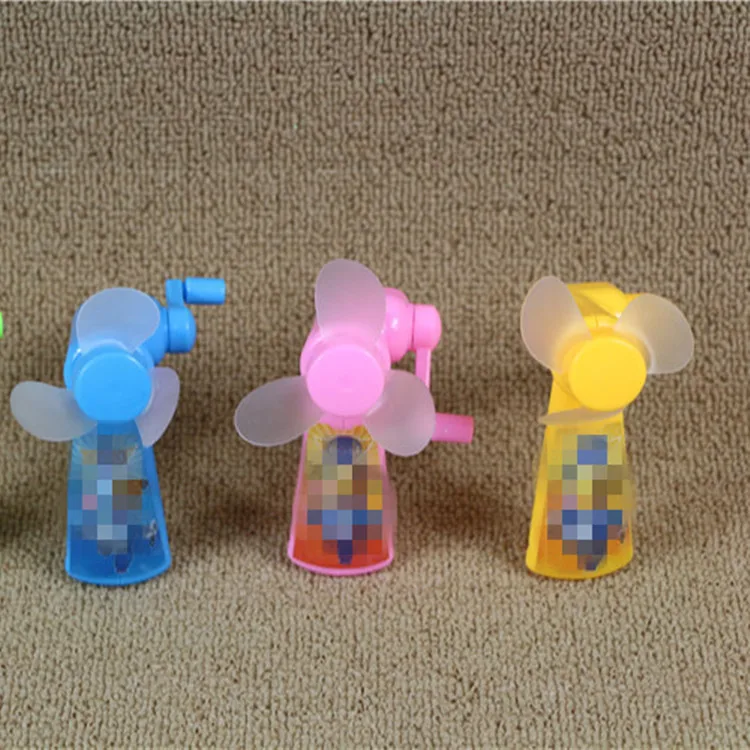 

beibila Cooling Manual Hand Small Fan Easy to Take Student Portable Children Plastic Handheld Mini Fans Multicolor