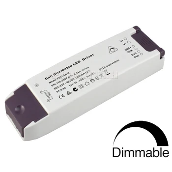 

Dimmable LED driver DALI/ 0/1-10V / PWM/ 0-100K resistor 4 in1 dimming constant current 23-42V 1050mA 44.1W 10pcs/lot