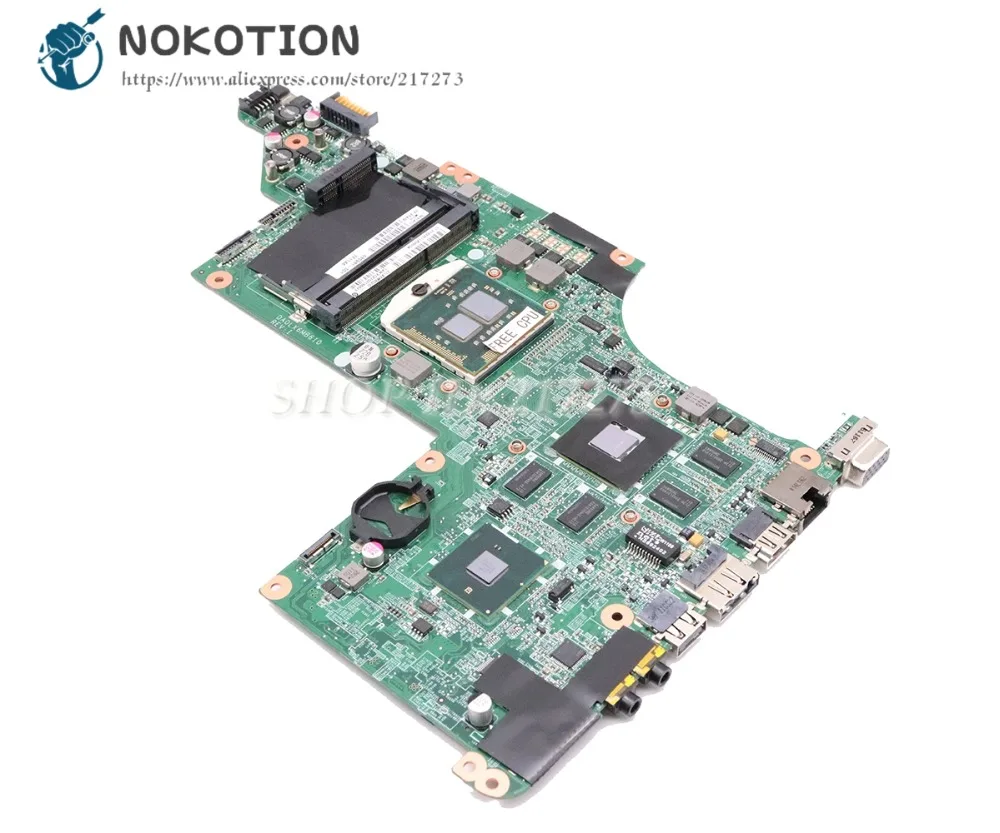 NOKOTION DA0LX6MB6F2 615308-001 630981-001 аккумулятор большой емкости для hp павильон DV7 DV7T DV7-4000 Материнская плата ноутбука HM55 DDR3 HD5650M Процессор