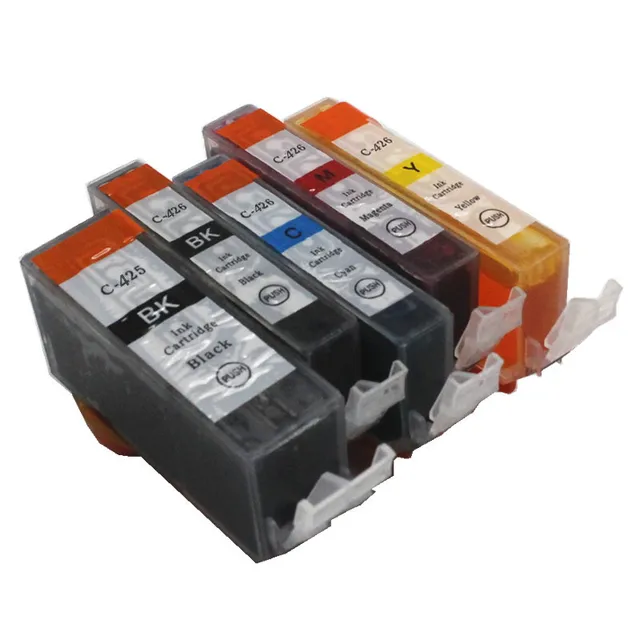 10pcs Free shipping PGI 425 CLI 426 ink cartridge For canon PIXMA IP4840/IP4940 IX6540 MG5140 