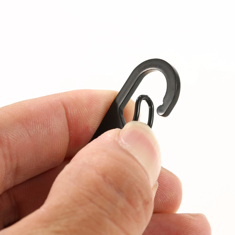

5PCS/Lot Outdoor Mini Keychain Key Ring Stainless Steel D/S/8 Shape Buckle Hook EDC Tactical Pocket Emergency Survival Tools