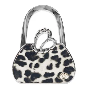 

30PCS / LOT Portable Metal Foldable Bag Purse Hook Handbag Hanger Purse Foldable Purse Handbag Hanger Table Hook Holder