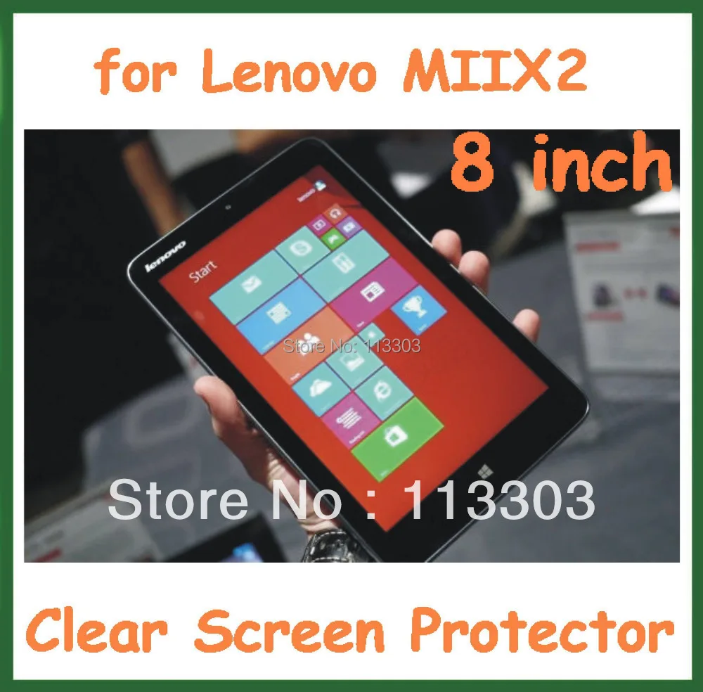 5 шт. Настройка CLEAR Экран протектор для lenovo Miix2 8 дюймов/Miix2 " планшетный ПК без розничной посылка защитная пленка