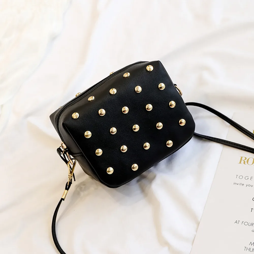 2019 Women's fashion one-shoulder small square bag Messenger bag city walking pack waterproof leather bags women crossbody 40J4 (10)