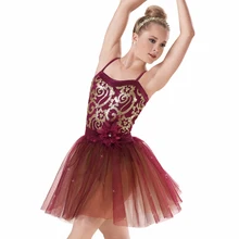 Балетный костюм для девочек/леди балетная пачка балетное платье Одежда для танцев красный из балета "Лебединое озеро" костюмы Vestidos De Ballet DQ9006