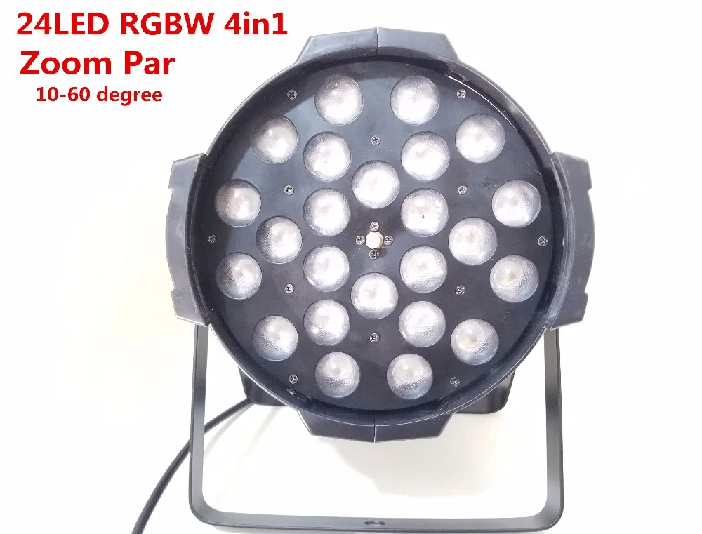 

24x12W Zoom LED Par Lights rgbw 4in1 led par light dj dmx Controller lights Led Zoom Par Light