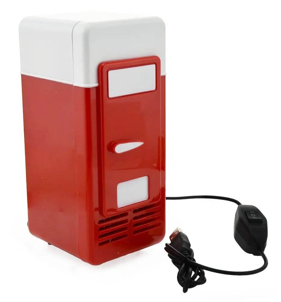 LSTACHi дизайн популярный мини-холодильник USB охладитель напитков банки для напитков охладитель/подогреватель холодильник морозильник коробка бутылка