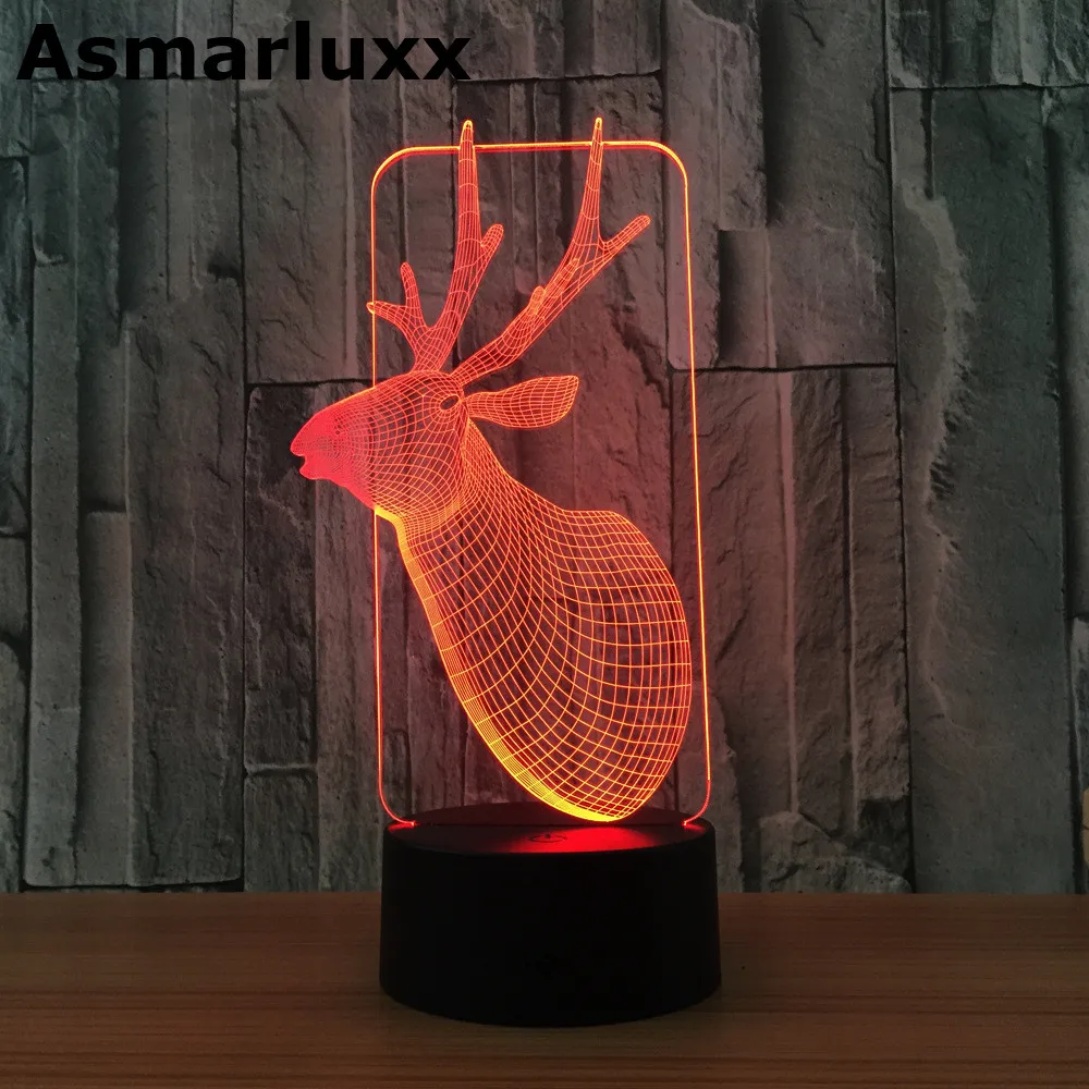 Asmarluxx 3d led lamp20035