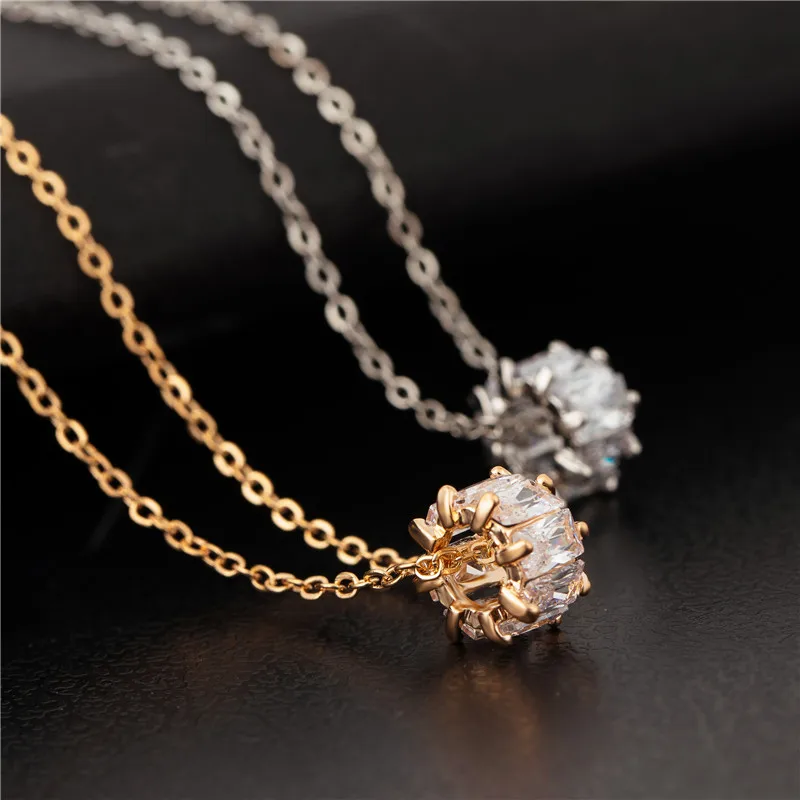 

Bijoux Femme Jewelry Crystal Joias Ukraine Kolye Necklace Women Colar Collares Collares de moda 2018 Chain Ketting Gold Chain